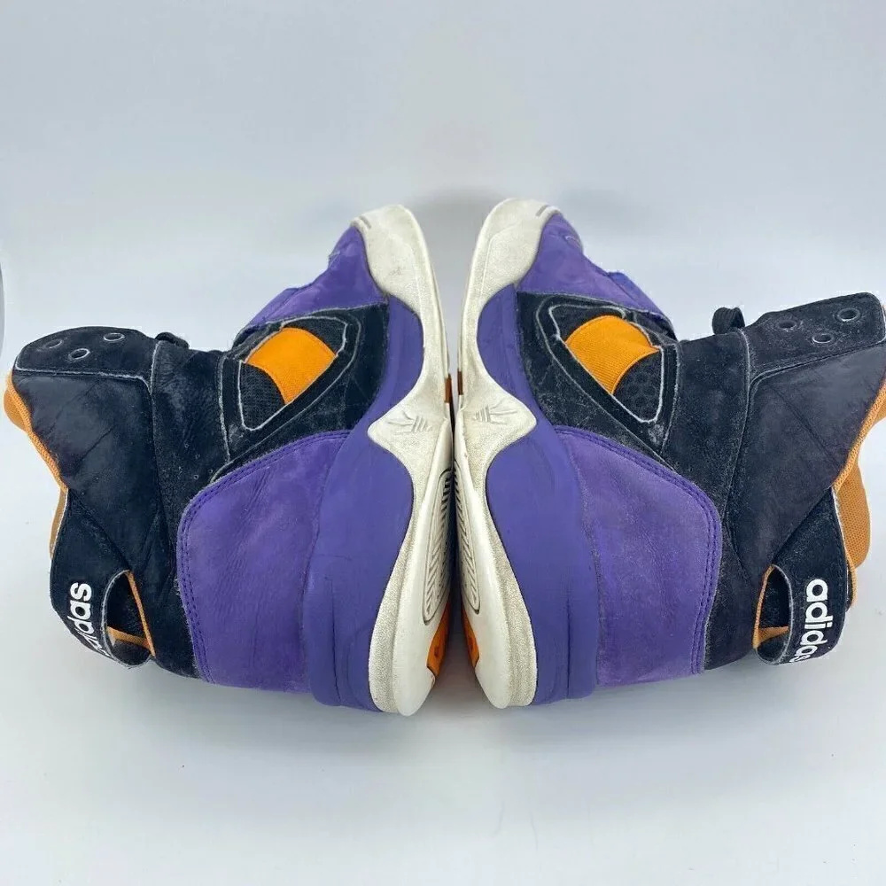 Adidas Streetball 1.5 Men Size 10.5 Lace Up Purple Black Athletic Shoes G99871